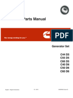 Parts Manual: Generator Set