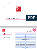 Ope Tema 1 La Salud PDF