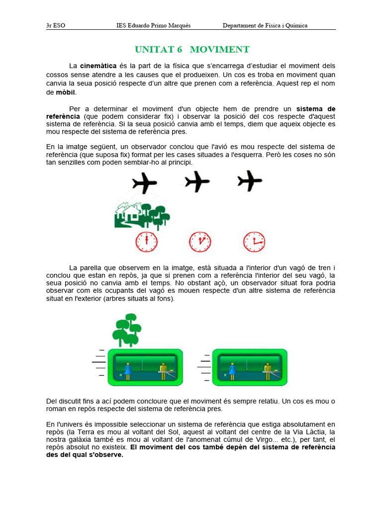 U6 Moviment | PDF