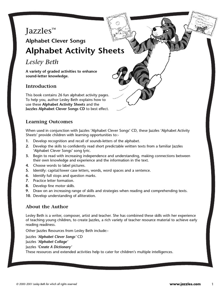 Alphabet Junior | PDF | Alphabet
