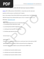 Spoto Ccna 200-301 Real Exam Question Demo 2