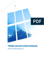 Panel 420 WP TRINA - Installation - Manual - VertexSeries - ES