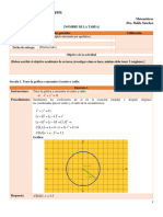 Segunda Tarea, Matemáticas