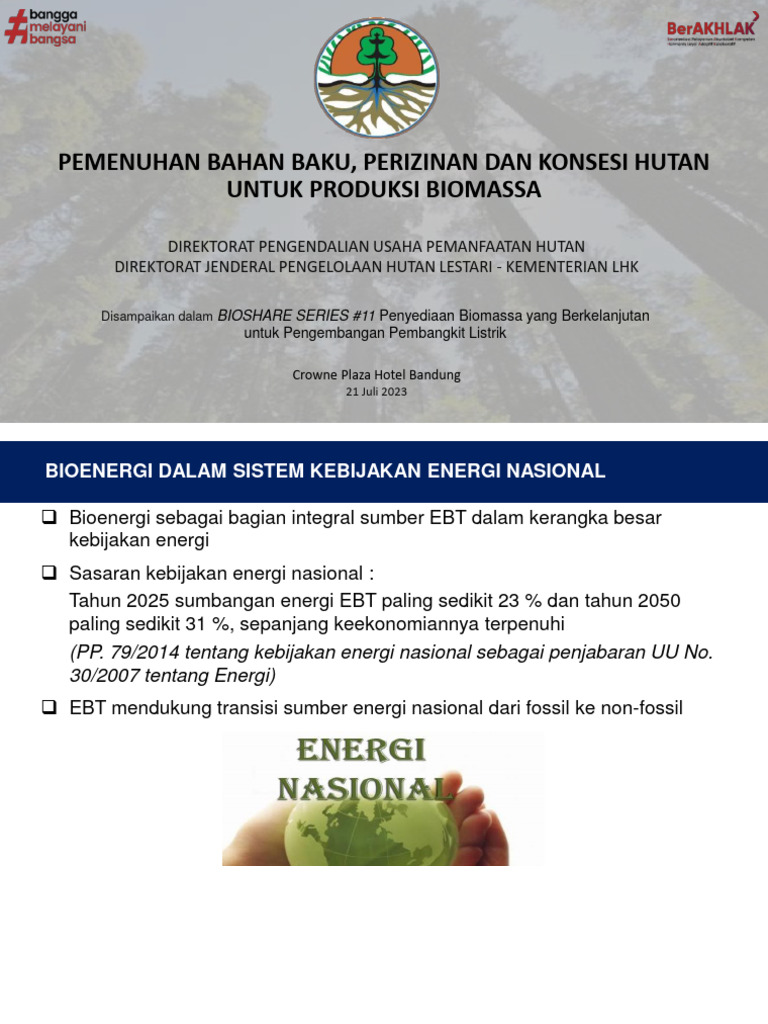 Bioshare Series # - Direktorat PUPH KLHK | PDF
