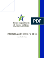 IAD - Internal Audit Plan FY14