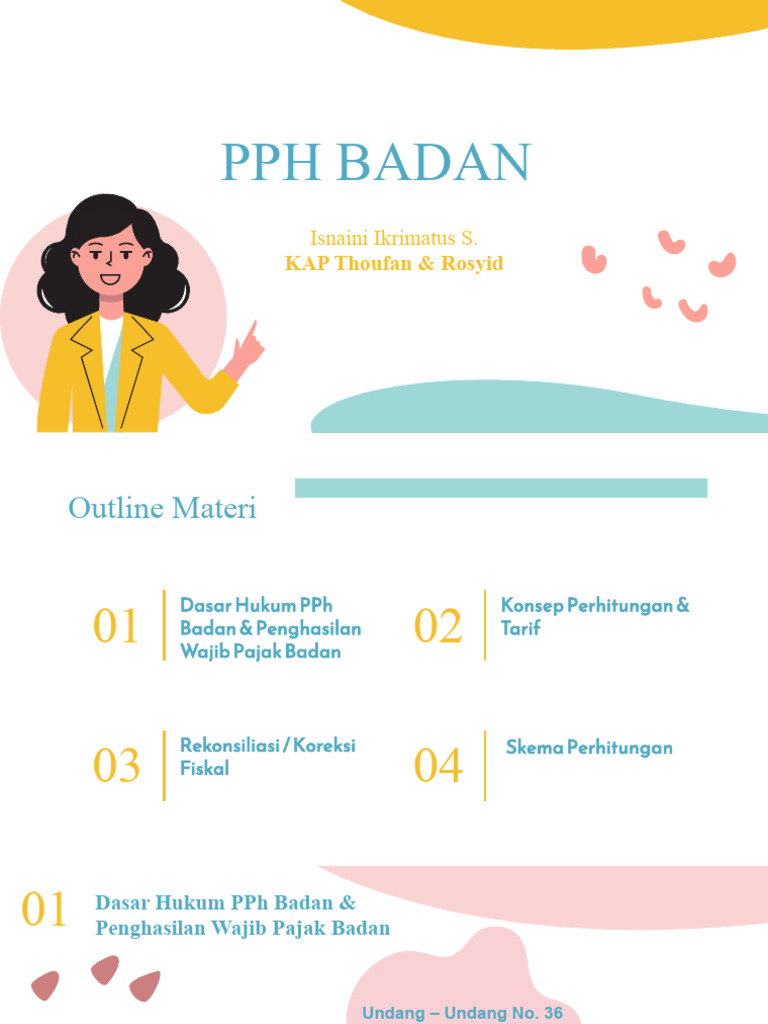Materi PPh Badan dan Perhitungannya | PDF