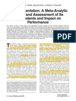 Kirca Et Al 2005 Market Orientation A Meta Analytic Review and Assessment of Its Antecedents and Impact On Performance