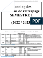 Rattrapages s1 (2022-2023) Actualisé Le 21-09-2023