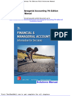 Financial and Managerial Accounting 7th Edition Wild Solutions Manual Download
