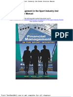 Financial Management in The Sport Industry 2nd Brown Solution Manual Download