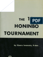 Kaoru Iwamoto The 1971 Honinbo Tournament