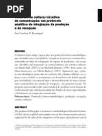 Circuitos de cultura - circuitos de comunicação