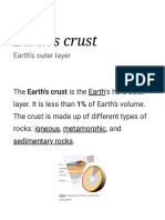 Earth's Crust - Simple English Wikipedia, The Free Encyclopedia