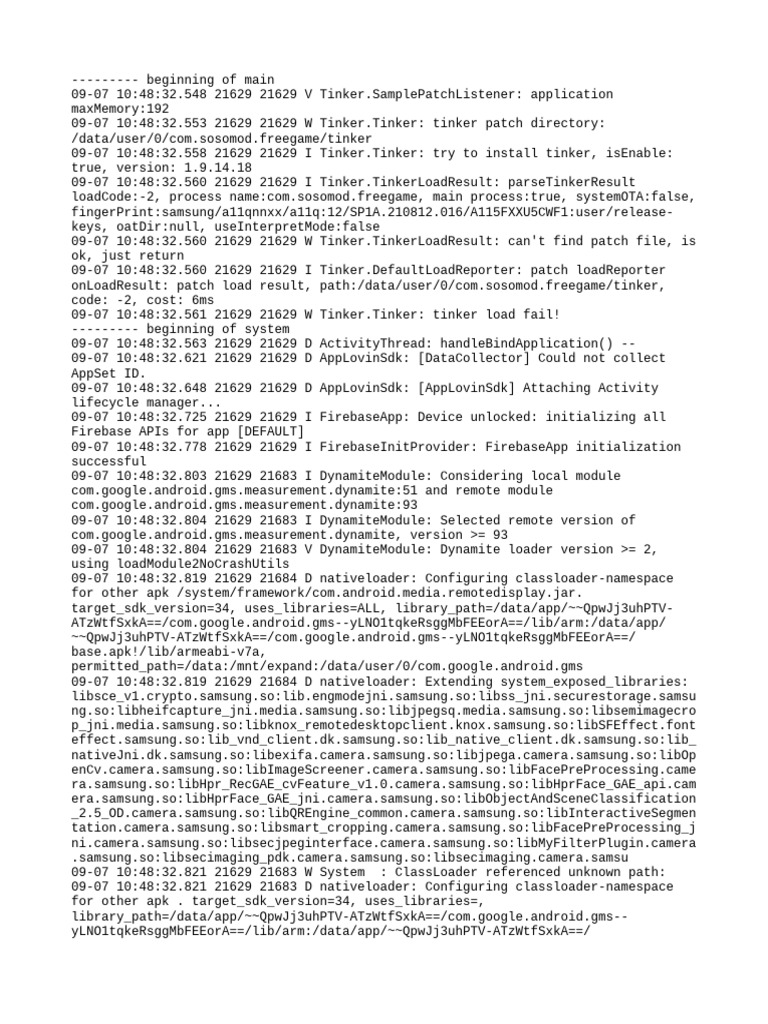 Eegame Logcat | PDF | Computing Platforms | Operating System Families