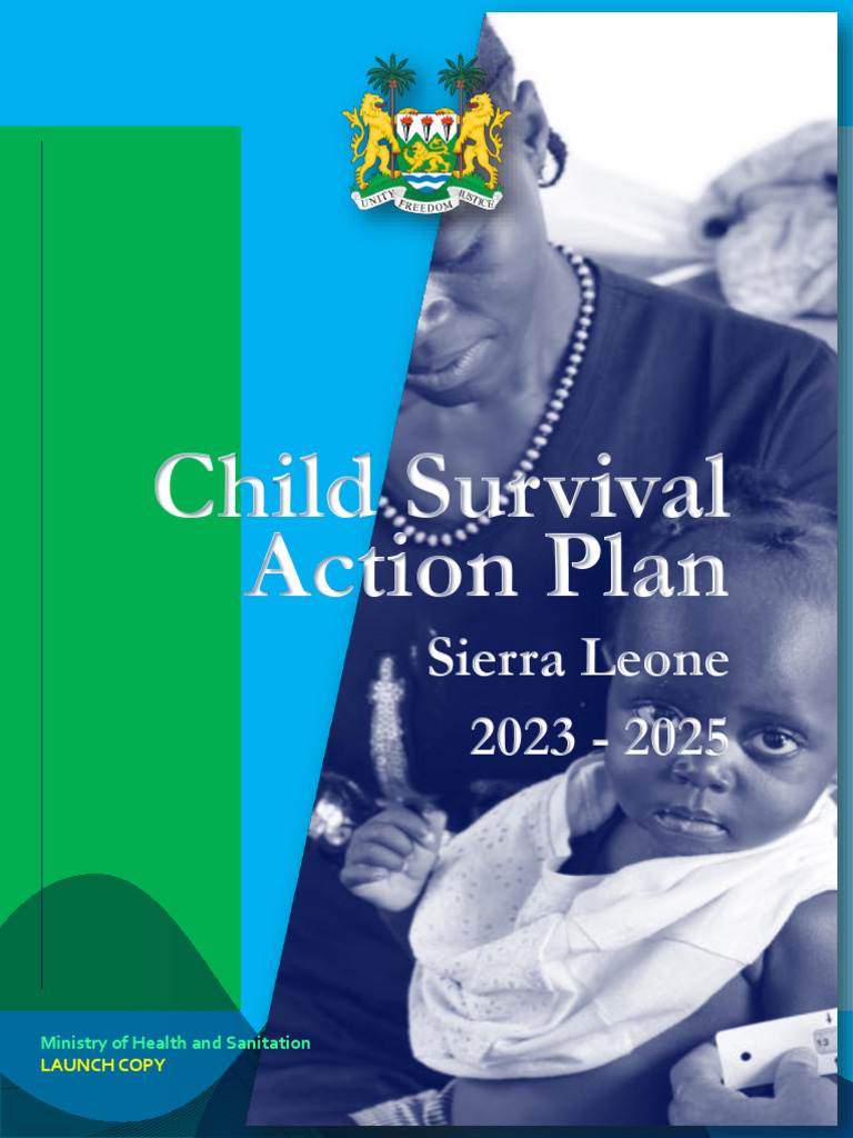 Sierra Leone Child Survival Action Plan 2023 | PDF | Child Mortality ...