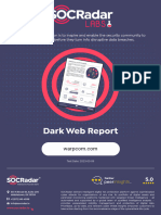 SOCRadar DarkWeb Report