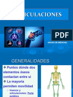 Articulaciones Generalidades