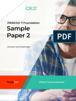 PRINCE2 7 FND SamplePaper2 Answers-Rationales