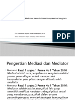 Kiat-Kiat Menjadi Mediator Handal Dalam Penyelesaian Sengketa