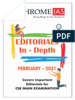 Editorial in Depth Monthly Compilation FEBRUARY 2021