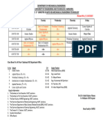 Time Table 23 Bs Mech Tech Revision 1