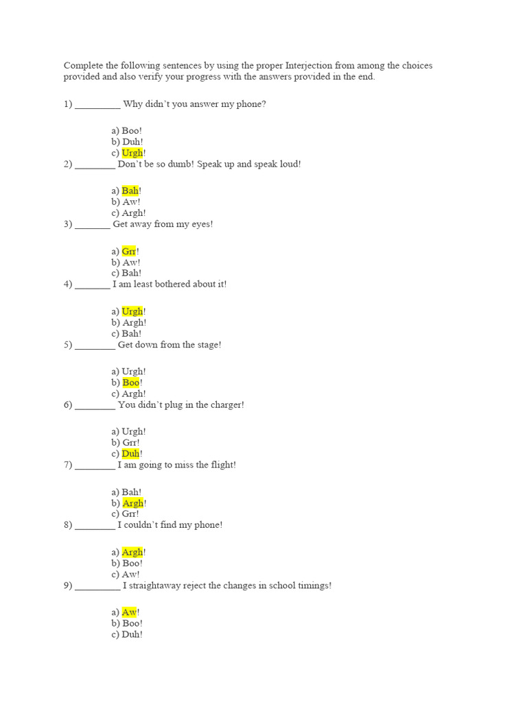 Interjection visual data 5