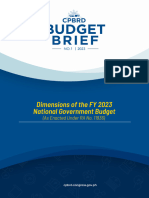 BB2023-01 Dimensions of The FY 2023 NG Budget