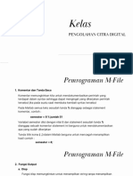 Pengolahan Citra Digital - Pertemuan - 03