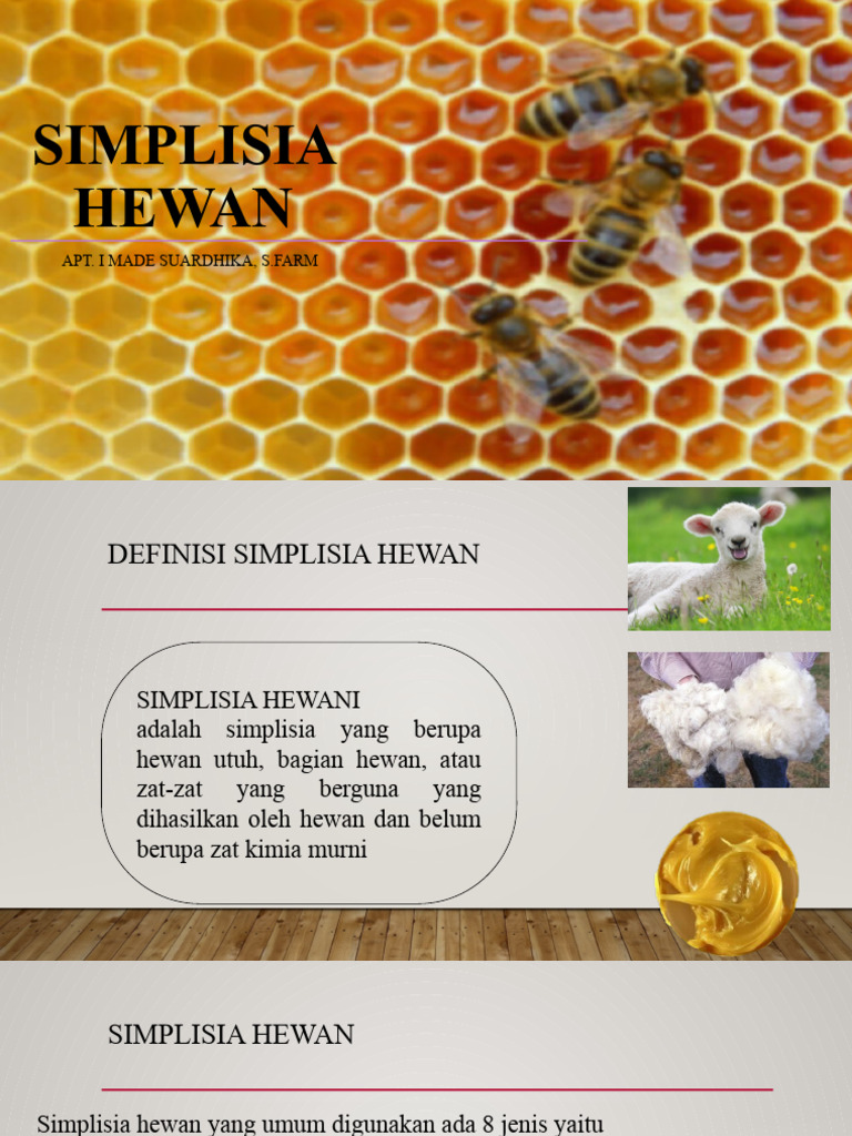 Simplisia Hewan untuk Mahasiswa Farmasi | PDF | Kesehatan Holistik
