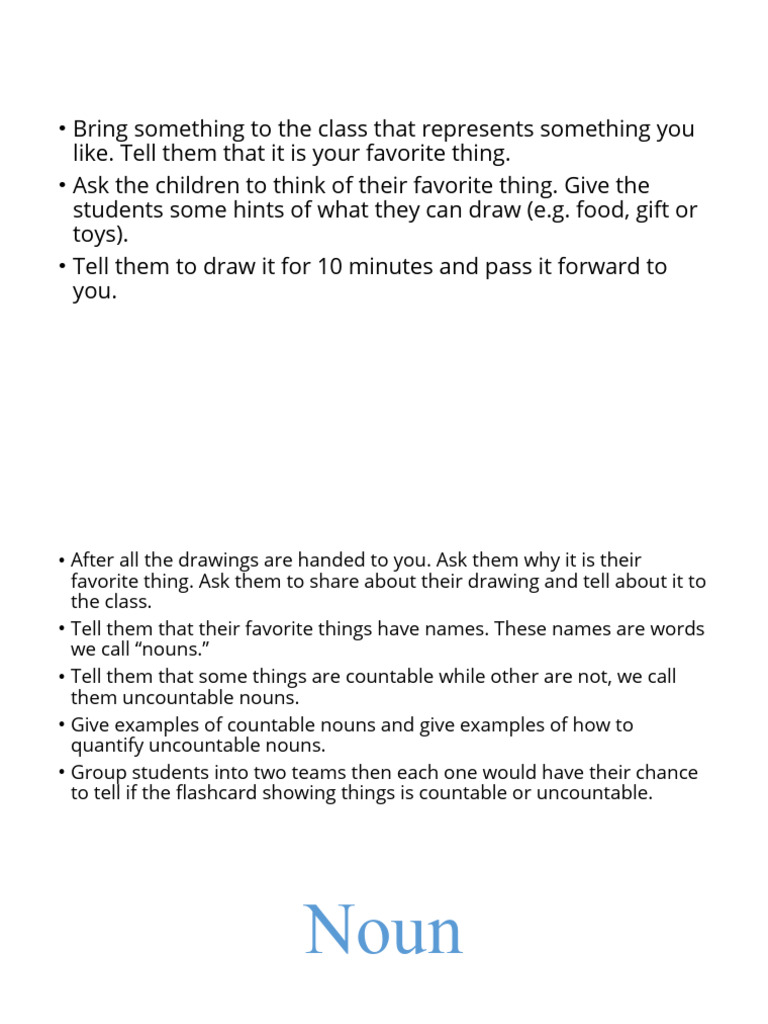 Nouns | PDF