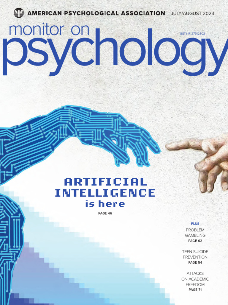 2023 07 Monitor PDF American Psychological Association Psychology