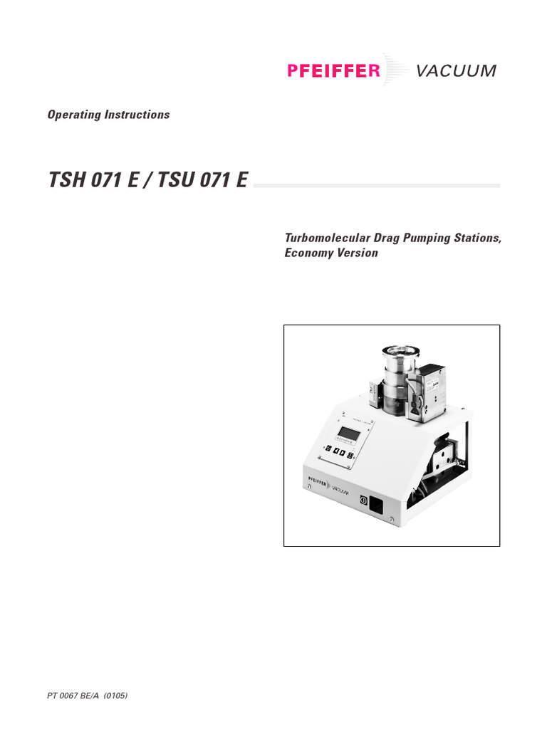Tsh 071 e tsu 071 e operating instructions pdf