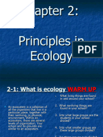 Ecology and Principles