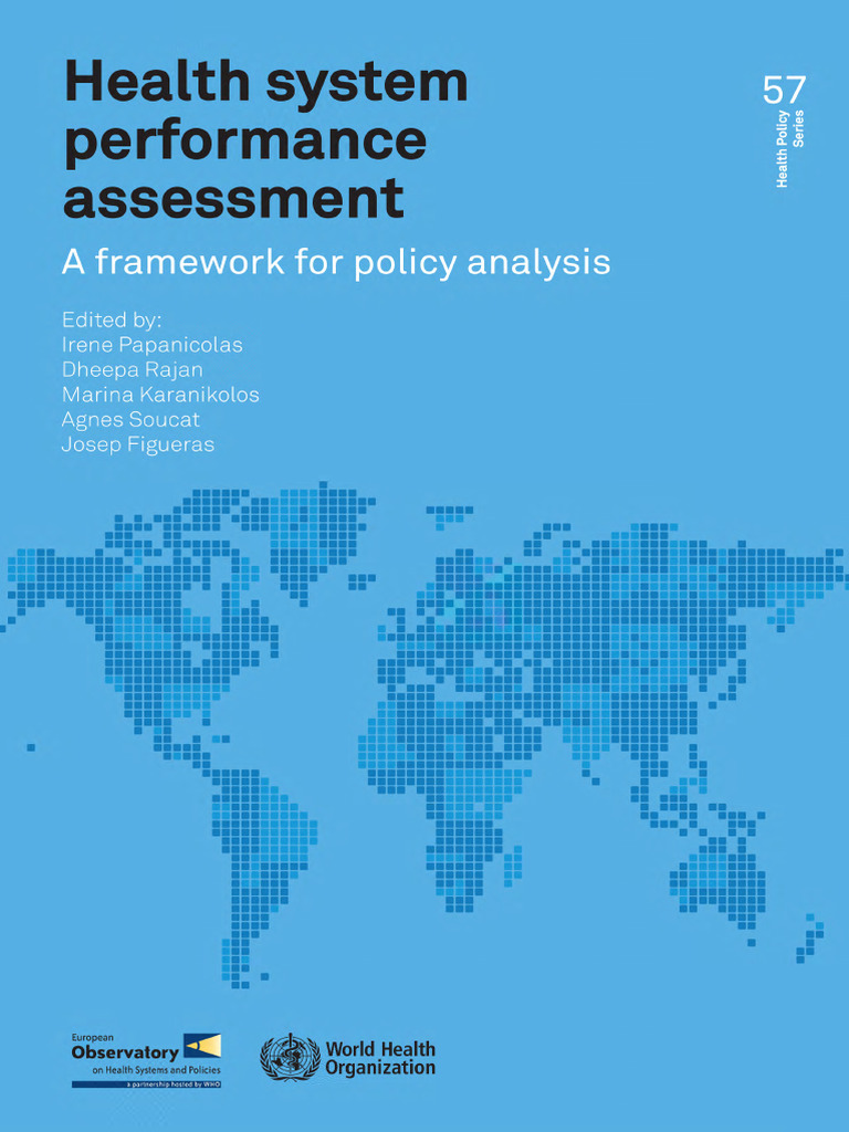 WHO - Health Systems Performance Analysis | PDF