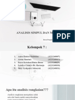 Analisis Simpul Dan Mesh Kelompok 7