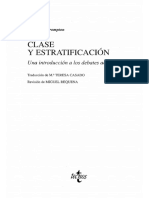 Crompton, R. (1993), Clase y Estratificación