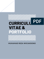 Portfolio & CV - Muhamad Reza Wicaksono - Compressed