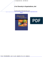 Solution Manual For Diversity in Organizations 2nd Edition Download