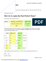 Past Perfect Tense