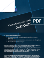 Curso Sec Desporto