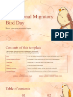 International Migratory Bird Day