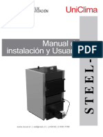 Recal Manual Caldera Lea Uniclima Steel FB