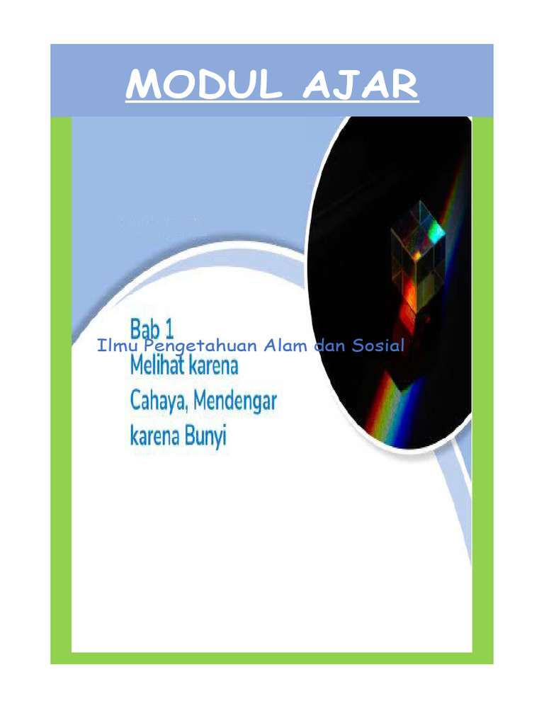 BAB 1 - Modul Ajar IPAS Kls 5 | PDF