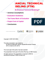 Week 9 Lecture 9 (2017) - FTM Construction of Financial Technical Models