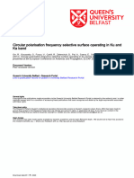 Circular Polarization Frequency Selective Surface