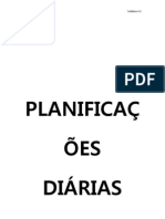 PLANIFICAÇÕES DIÁRIAS 2011-12