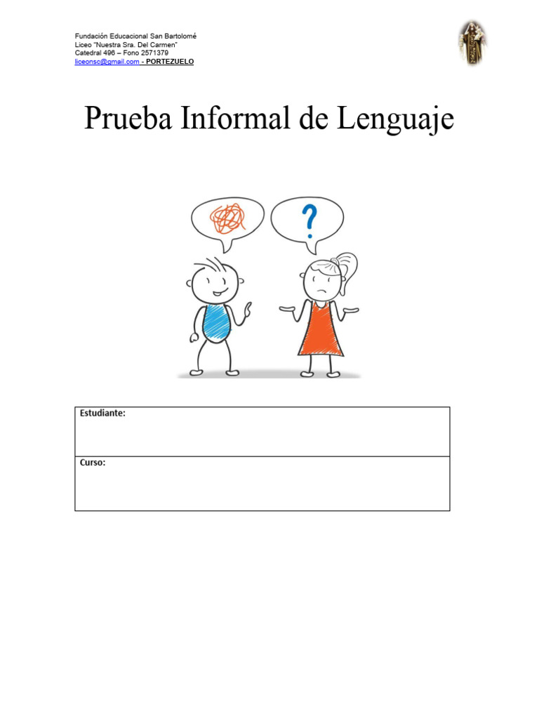 Prueba de Lenguaje: Mitos y Poemas | PDF | Libros para adolescentes