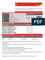 Itinerary M8RC74