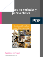 Recursos No Verbales y Paraverbales