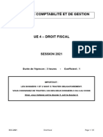 UE4 2021 Sujet PDF